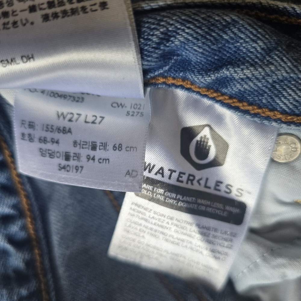 Levi's Ribcage Straight Ankle Jeans - Picture 5 of 6